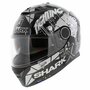 Shark Helm Spartan 1.2 Lorenzo Catalunya GP - Zwart Wit Zilver - Maat S