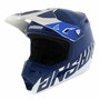 Answer AR1 V2 crosshelm Bold mat blauw wit