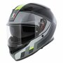 AGV K3 motorhelm Shade glans zwart grijs fluor geel