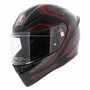 AGV K1 S Motorhelm Sling mat zwart rood