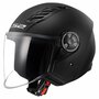 LS2 OF616 Airflow II jethelm mat zwart