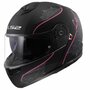 LS2 FF908 Strobe II systeemhelm Lux mat zwart roze