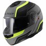 LS2 FF908 Strobe II systeemhelm Monza mat zwart geel