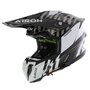 Airoh Twist 3.0 crosshelm Thunder glans zwart wit