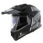 LS2 MX702 Pioneer II helm Hill mat zwart wit