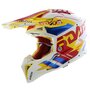 Airoh Helm Aviator 3 AMS&sup2; Six Days Spain - Limited Edition - glans wit rood geel