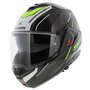 Shark Oxo systeemhelm motorhelm Rydger zwart wit fluo geel