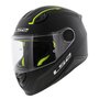 LS2 FF812 kinder integraal helm solid mat zwart