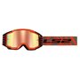 Crossbril LS2 Charger PRO oranje met spiegel lens + helder lens + Tear of kit