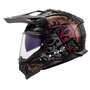 LS2 MX702 Pioneer II helm Rangi zwart