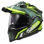 LS2 MX701 Explorer Adventure helm Spire groen geel