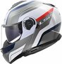 LS2 FF908 Strobe II systeemhelm Monza wit blauw rood