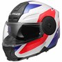 LS2 FF902 Scope II systeemhelm Duria wit blauw rood