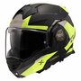 LS2 FF901 Advant X systeemhelm Oblivion mat zwart geel