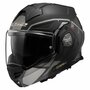 LS2 FF901 Advant X systeemhelm Metryk mat titanium