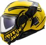 LS2 FF910 Advant II systeemhelm Tape geel zwart