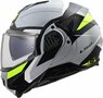 LS2 FF910 Advant II systeemhelm Triple licht grijs