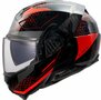 LS2 FF910 Advant II systeemhelm Astral zwart rood