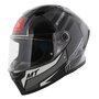 MT Stinger 2 integraalhelm Tron glans zwart grijs