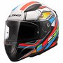 LS2 FF353 Rapid II integraalhelm Xdron wit neon oranje