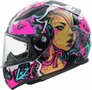 LS2 FF353 Rapid II integraalhelm Cyberg paars blauw