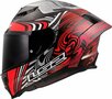 LS2 FF807 Dragon integraalhelm Enthum rood