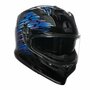 AGV K7 motorhelm Genisys zwart blauw grijs