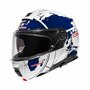 Schuberth C5 Systeemhelm - Globe - glans wit blauw