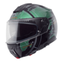 Schuberth C5 Systeemhelm - Globe - zwart groen