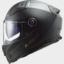 LS2 FF811 Vector II integraalhelm solid mat zwart