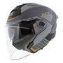 MT Jet Cosmo SV helm Cruiser mat zwart grijs