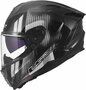 LS2 FF817 Challenger II helm Nitro glans zwart grijs
