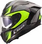 LS2 FF817 Challenger II helm Viper glans grijs geel