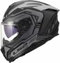 LS2 FF817 Challenger II helm Dravix mat zwart grijs