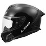 LS2 FF820 Rapid III helm Solid glans zwart