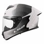 LS2 FF820 Rapid III helm Flow glans wit grijs