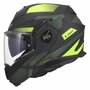 LS2 FF901 Advant X systeemhelm Nova mat zwart geel
