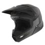Fly Racing Kinetic kinder crosshelm Drift mat zwart grijs