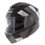 Axxis Storm S SV systeemhelm Diamond mat zwart grijs