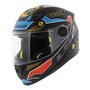LS2 FF812 kinder integraal helm Zero mat grijs rood