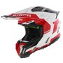 Airoh Twist 3.0 crosshelm Fancy glans zwart wit rood