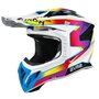 Airoh Aviator Ace 2 crosshelm Sunrise - wit rainbow