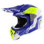 Airoh Aviator Ace 2 crosshelm Shield - blauw wit geel