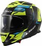 LS2 FF800 Storm II integraalhelm Tracker zwart geel