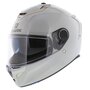 Shark Spartan GT motorhelm solid glans wit zilver