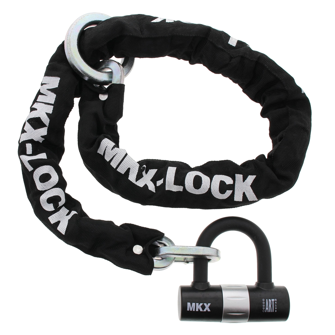 MKX-lock kettingslot Loop+U-lock ART4 120cm Helmspecialist