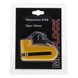 Schijfremslot MKX-Lock 10mm geel_