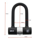 MKX-Lock Kettingslot ART4 120cm lang schrijfremslot_