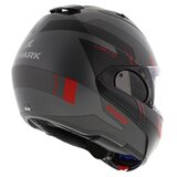Shark EVO ES Kryd mat antraciet zwart rood - Maat XS_