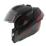 Shark EVO ES Kryd mat antraciet zwart rood - Maat XS_